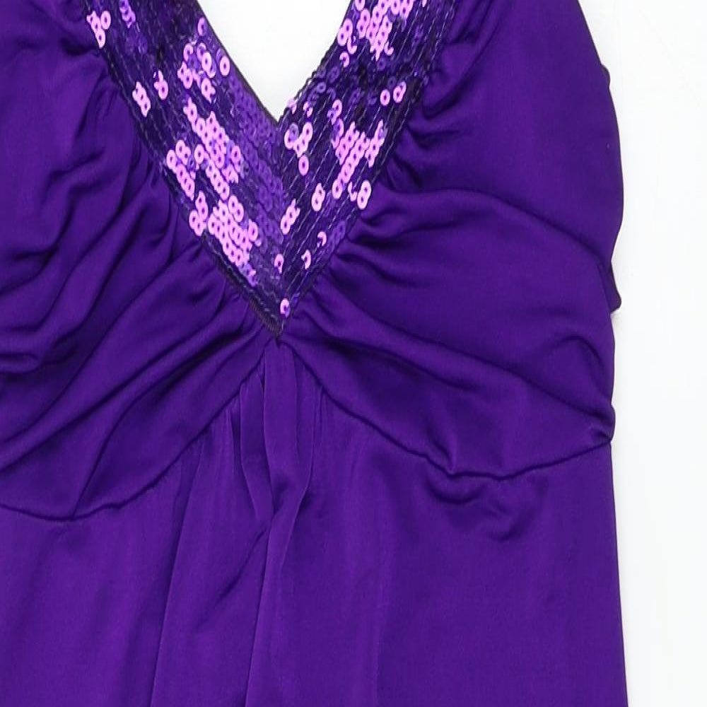 New Look  Womens Purple   A-Line  Size 12