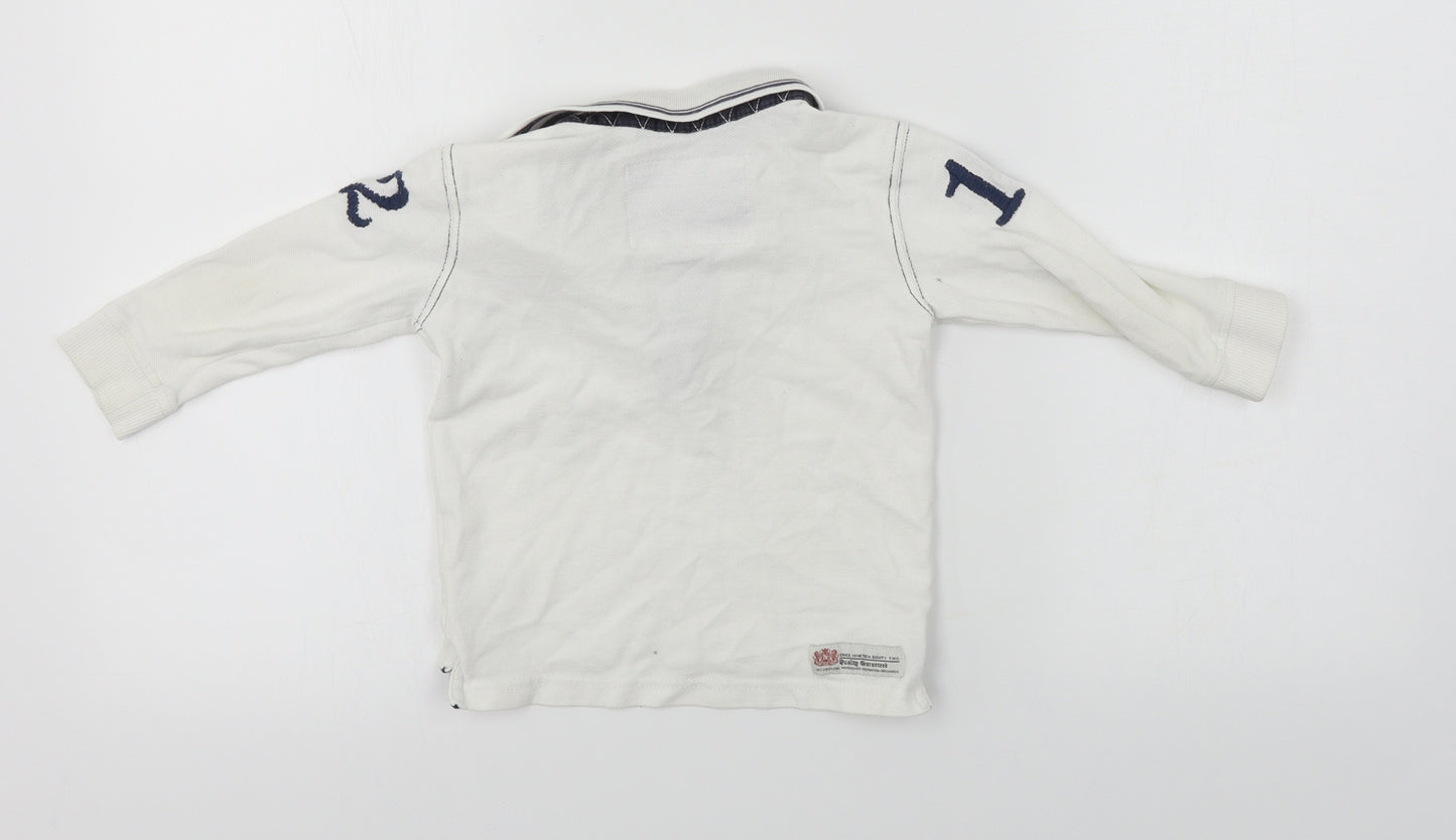 NEXT  Boys White   Basic Polo Size 2 Years