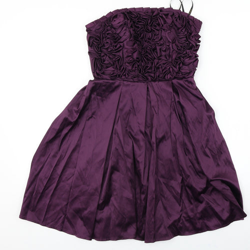 Aftershock  Womens Purple   A-Line  Size XS