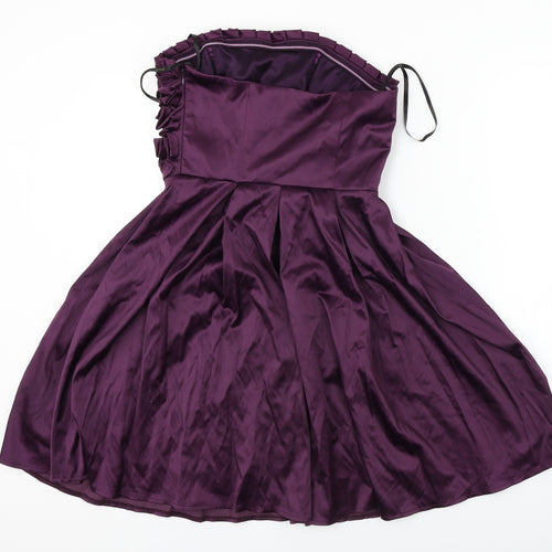 Aftershock  Womens Purple   A-Line  Size XS