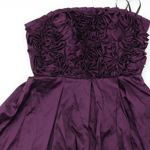 Aftershock  Womens Purple   A-Line  Size XS