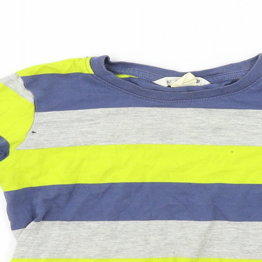 H&M  Boys Grey Striped  Basic T-Shirt Size 2-3 Years