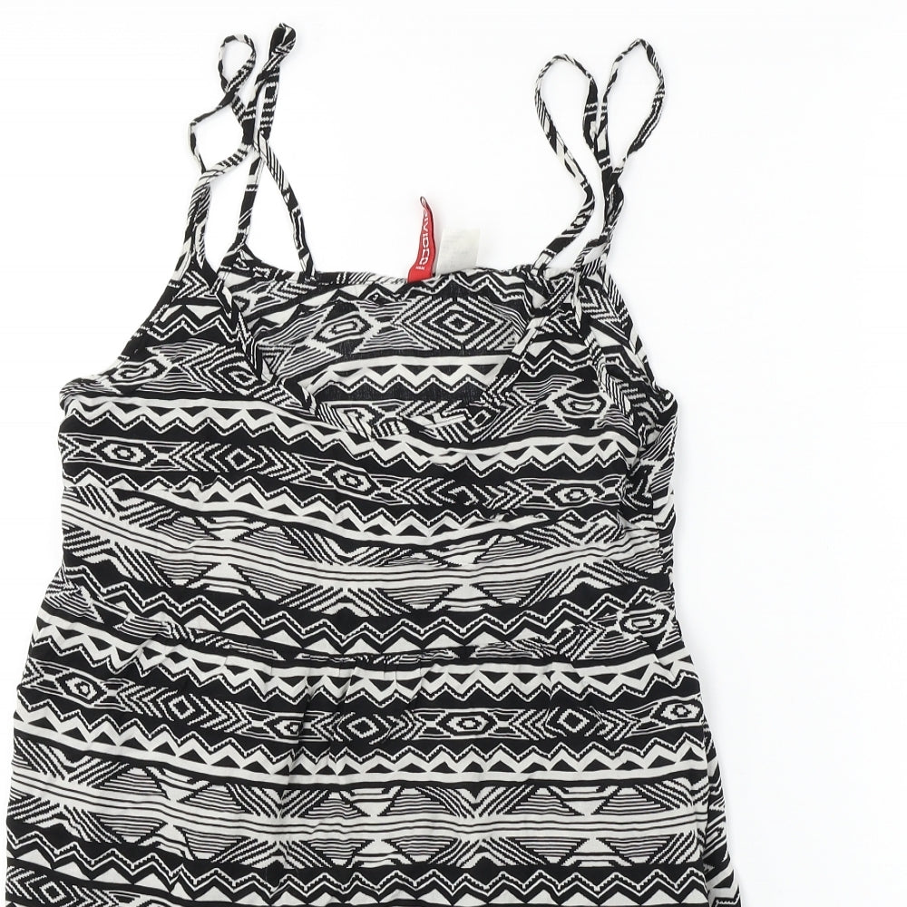 H&M Womens Black   Basic Blouse Size 4