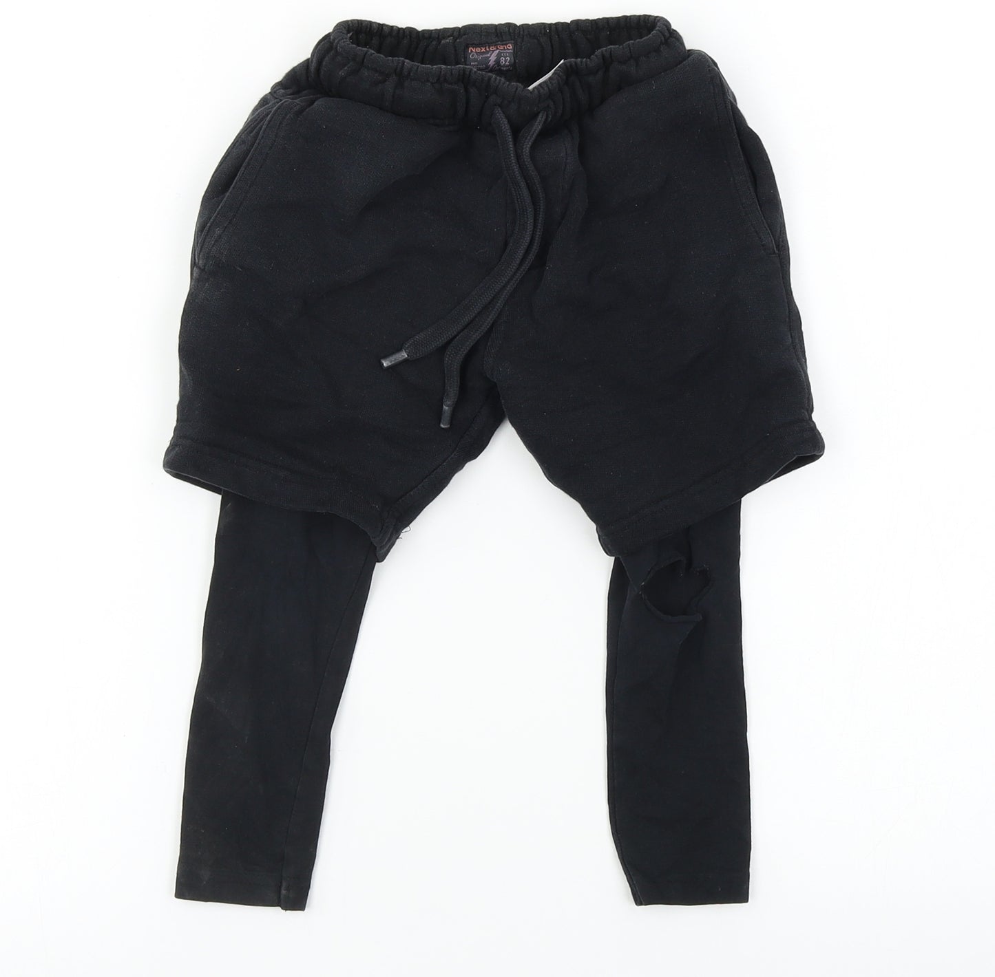 NEXT  Boys Black   Sweat Shorts Size 4 Years
