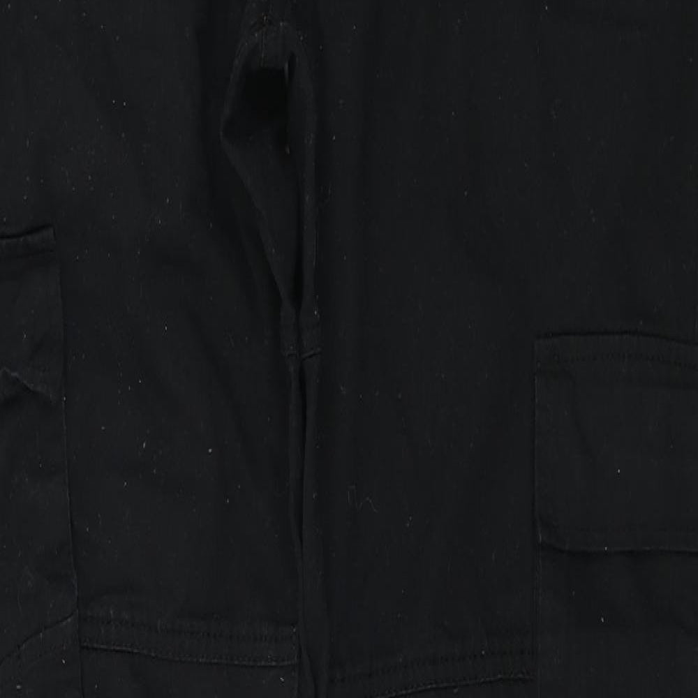 Denim & Co. Mens Black   Trousers  Size 34 in L34 in