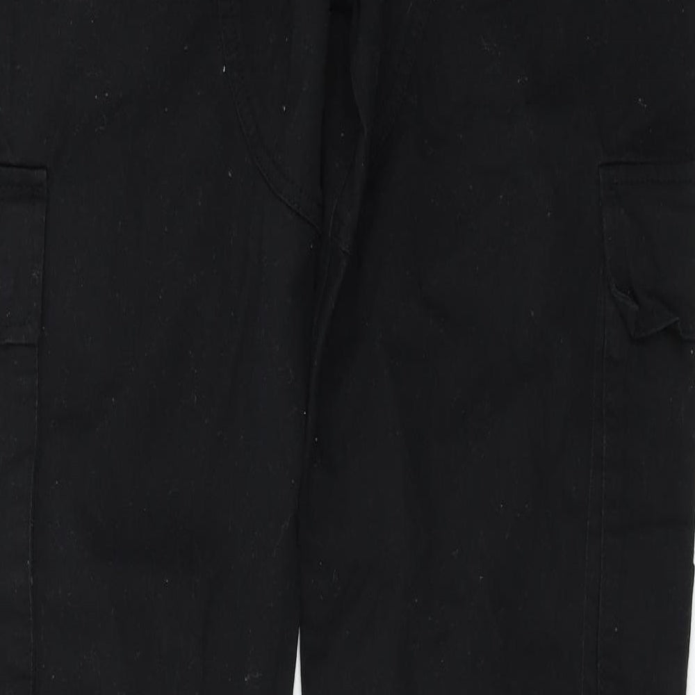 Denim & Co. Mens Black   Trousers  Size 34 in L34 in