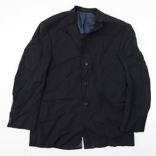 Marks and Spencer  Mens Black   Jacket Blazer Size 42