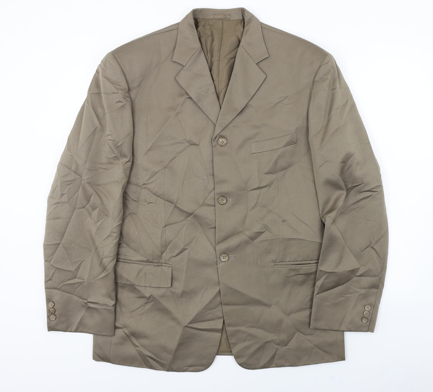 p&r fashion  Mens Brown   Jacket Blazer Size 38