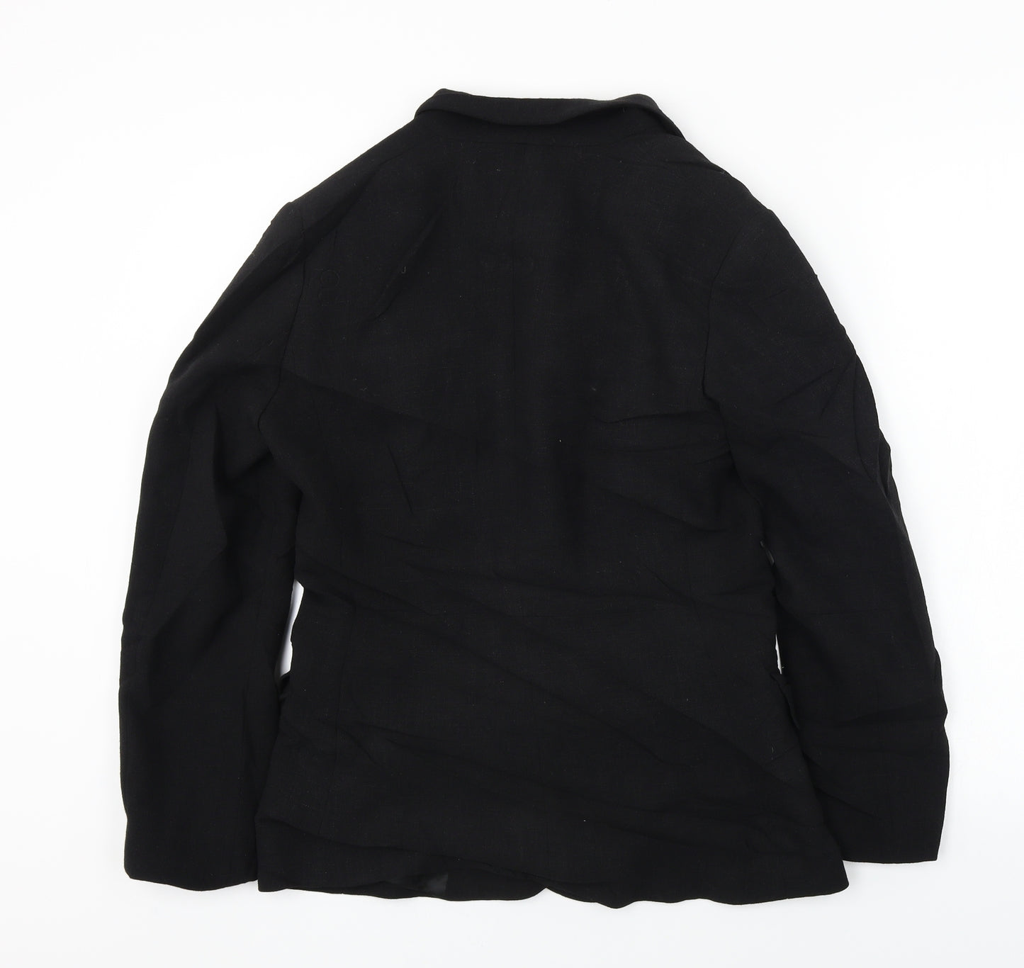 Preworn  Womens Black   Jacket Blazer Size 10
