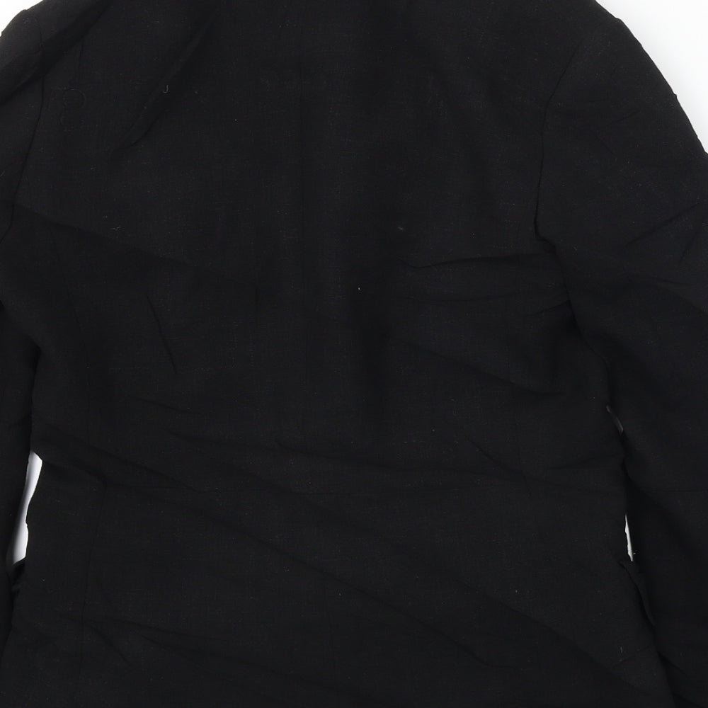 Preworn  Womens Black   Jacket Blazer Size 10