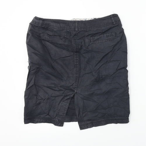 Fat Face  Womens Grey   A-Line Skirt Size 10
