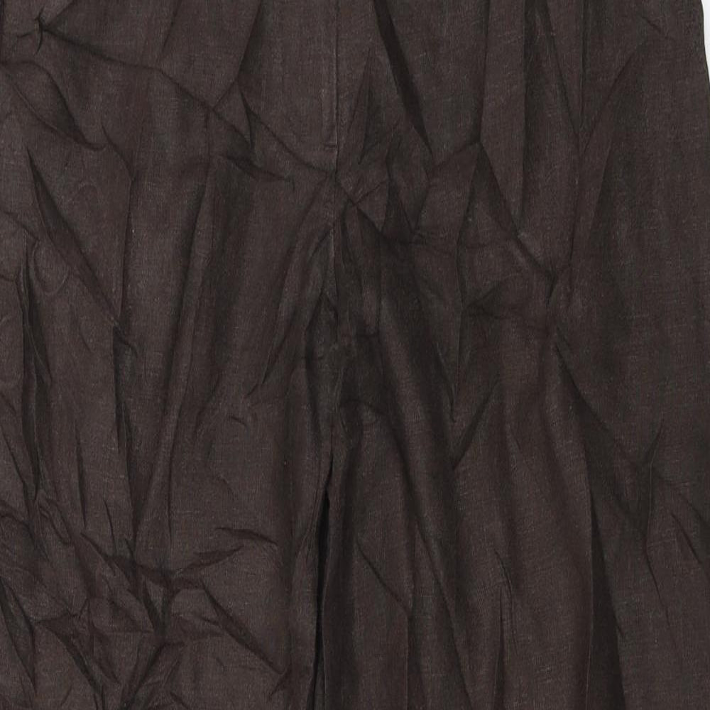 NEXT  Womens Brown   Trousers  Size 10 L24 in