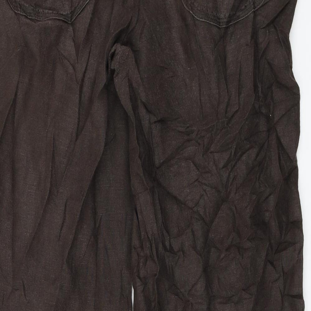 NEXT  Womens Brown   Trousers  Size 10 L24 in