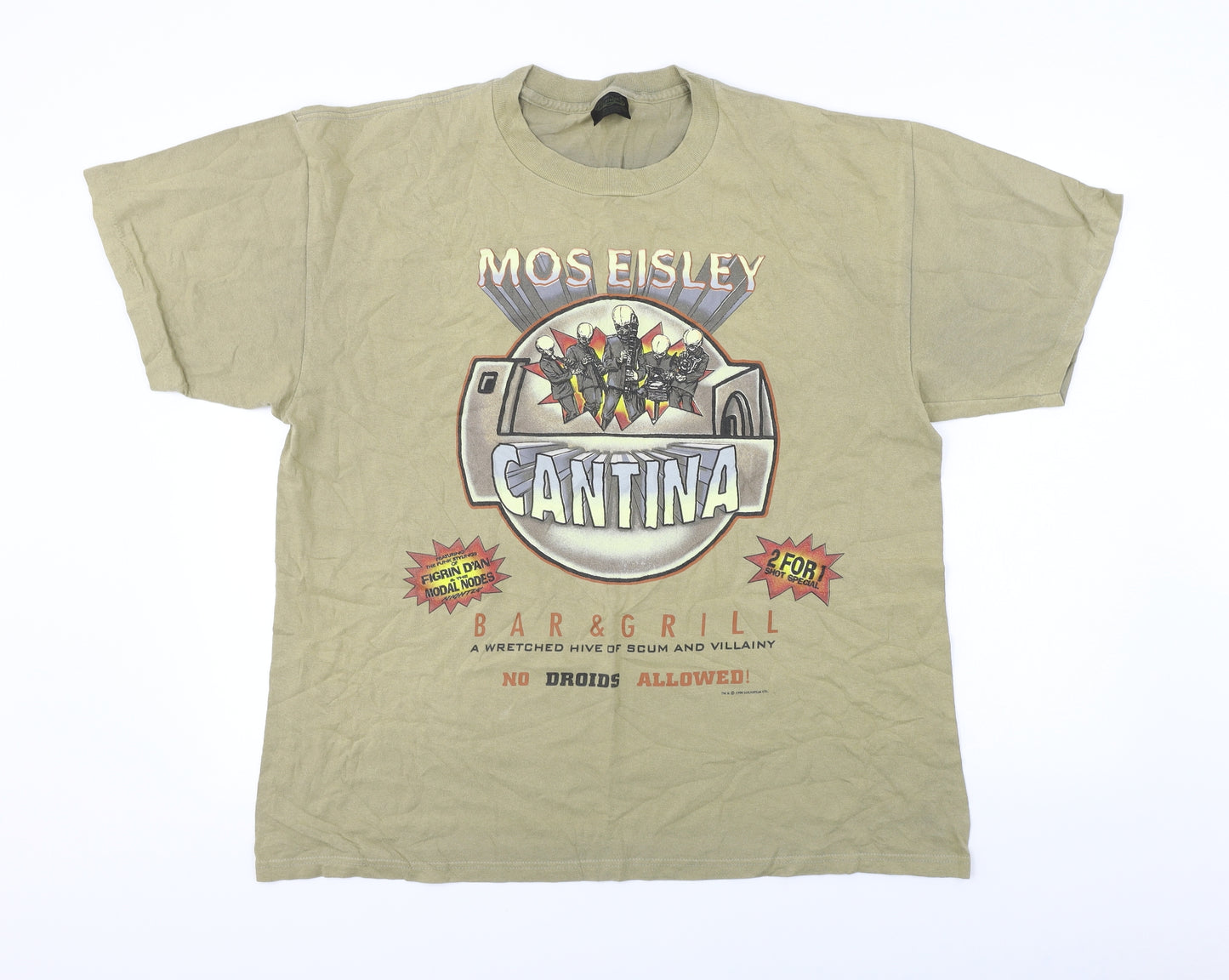 Changes  Mens Beige    T-Shirt Size XL
