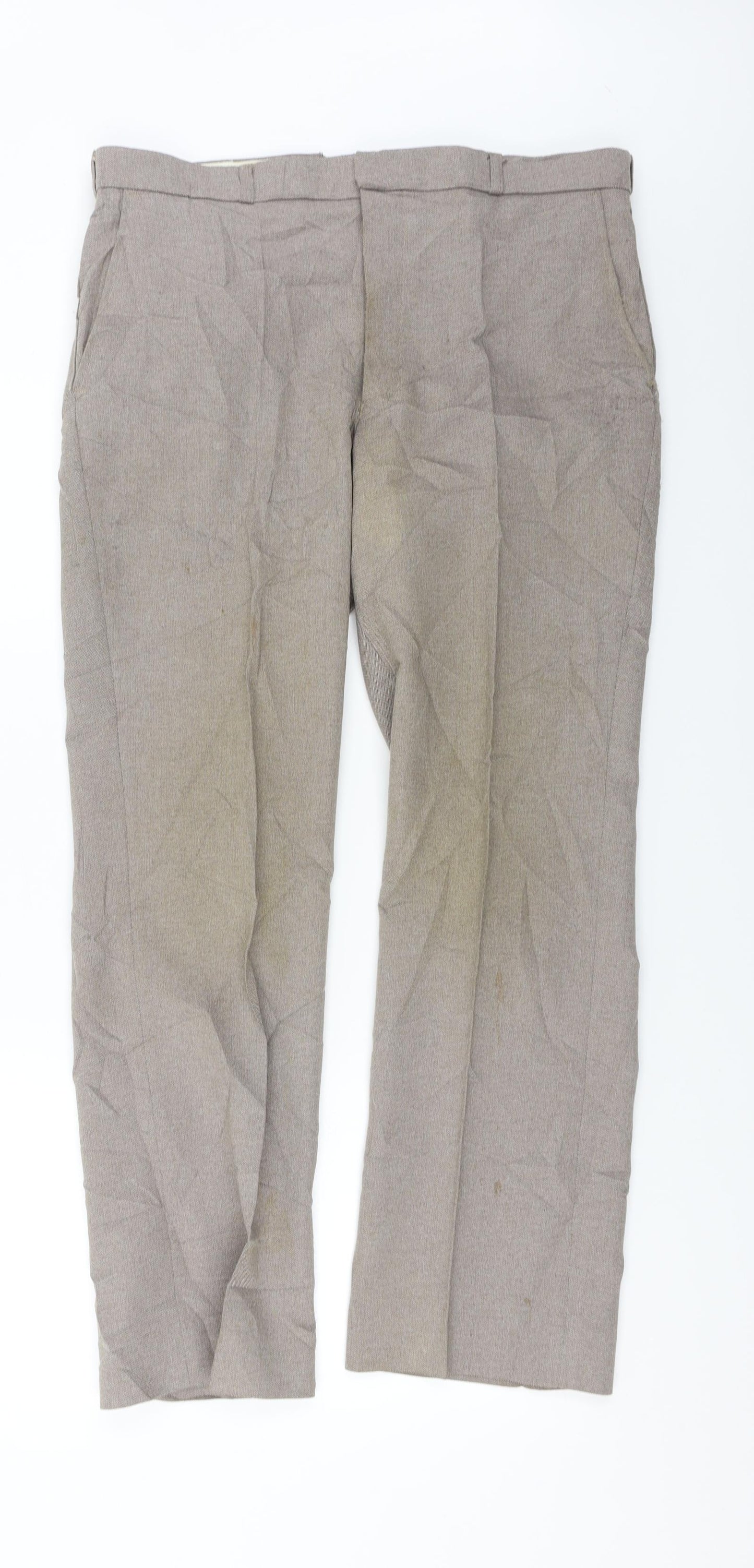 Preworn  Womens Brown   Trousers  Size 34 in L26 in