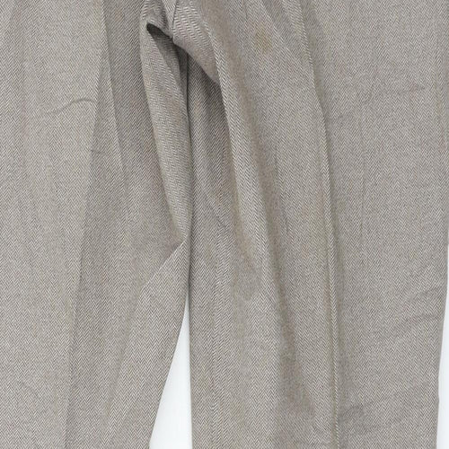 Preworn  Womens Brown   Trousers  Size 34 in L26 in