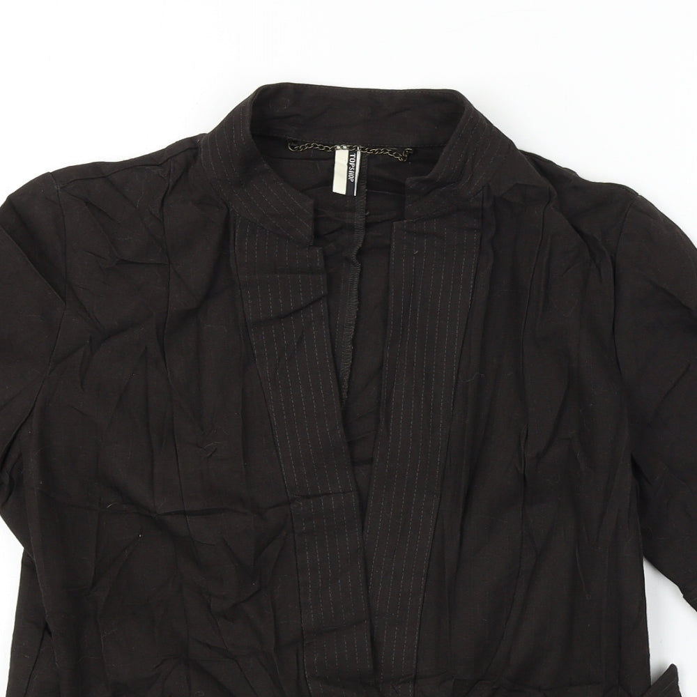 Topshop Womens Brown   Cardigan Jumper Size 12