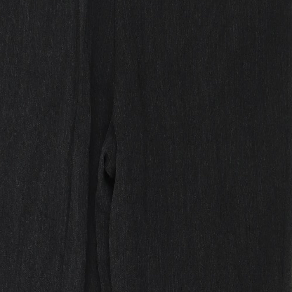 Preworn  Womens Black   Trousers  Size 16 L27 in