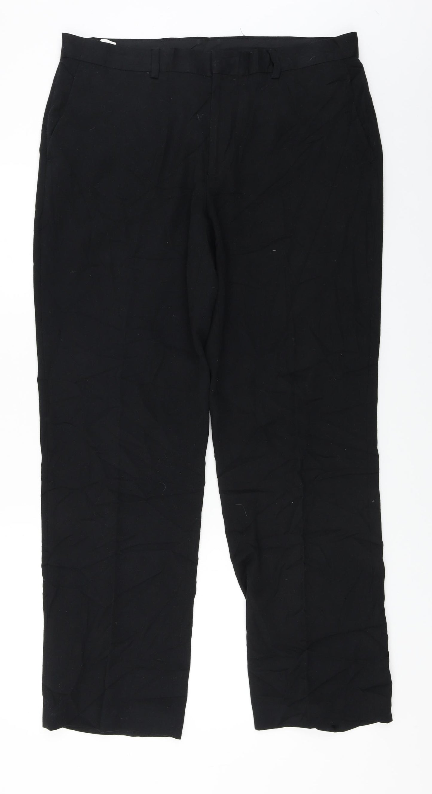 Preworn  Mens Black   Trousers  Size 36 in L26 in