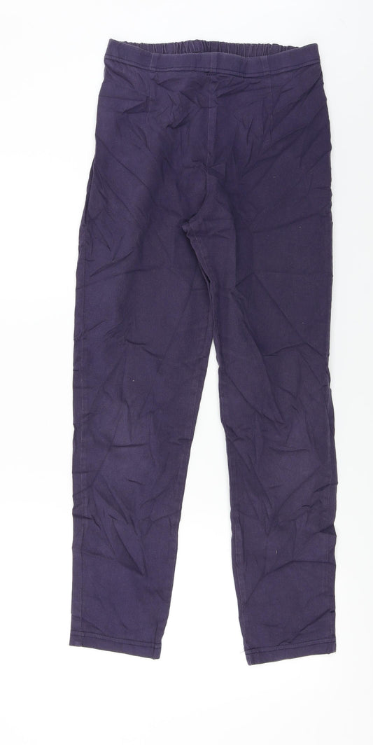 Front view of Universal women’s blue trousers, size UK 26, in, 25-inch leg