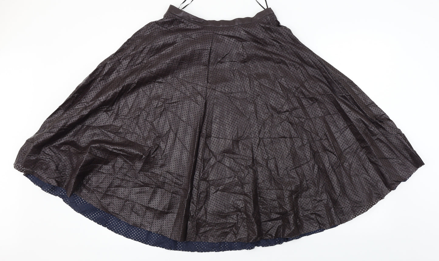Zara  Womens Brown   A-Line Skirt Size M