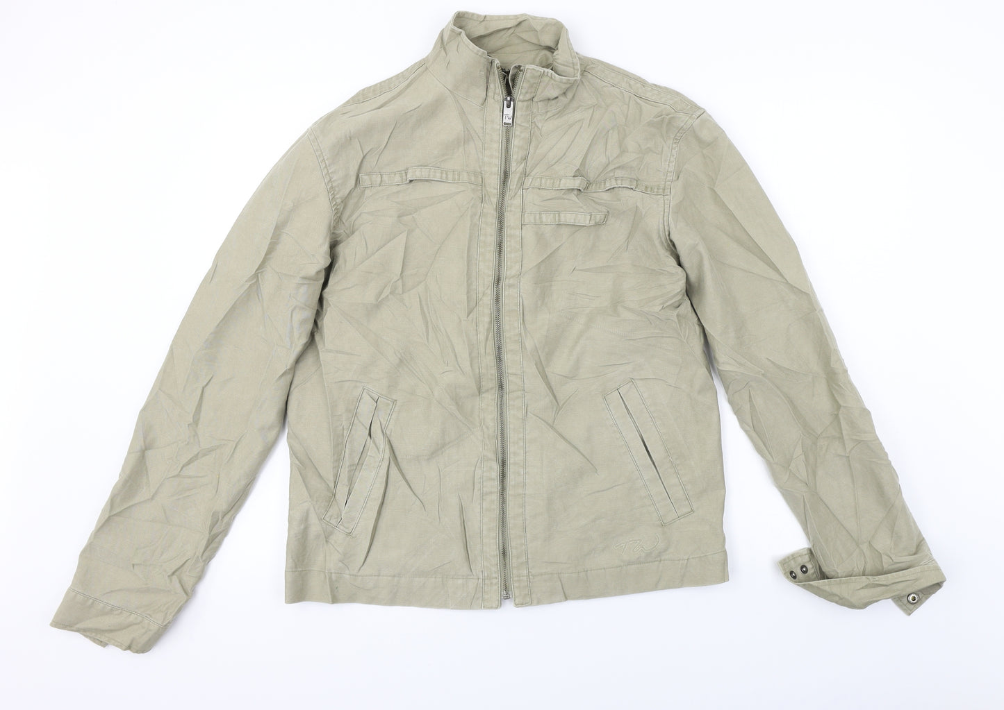 Tom Wolfe  Mens Beige   Jacket Coat Size L