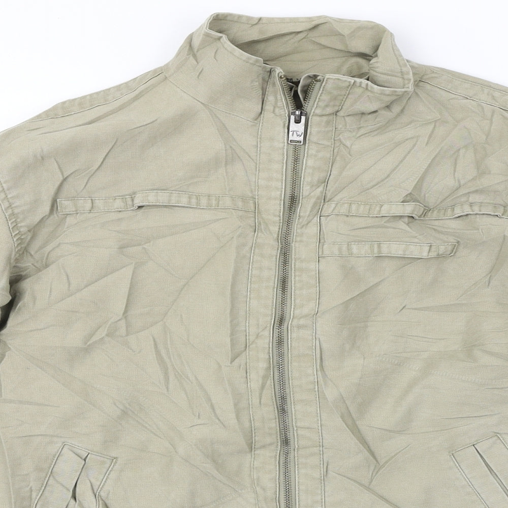 Tom Wolfe  Mens Beige   Jacket Coat Size L