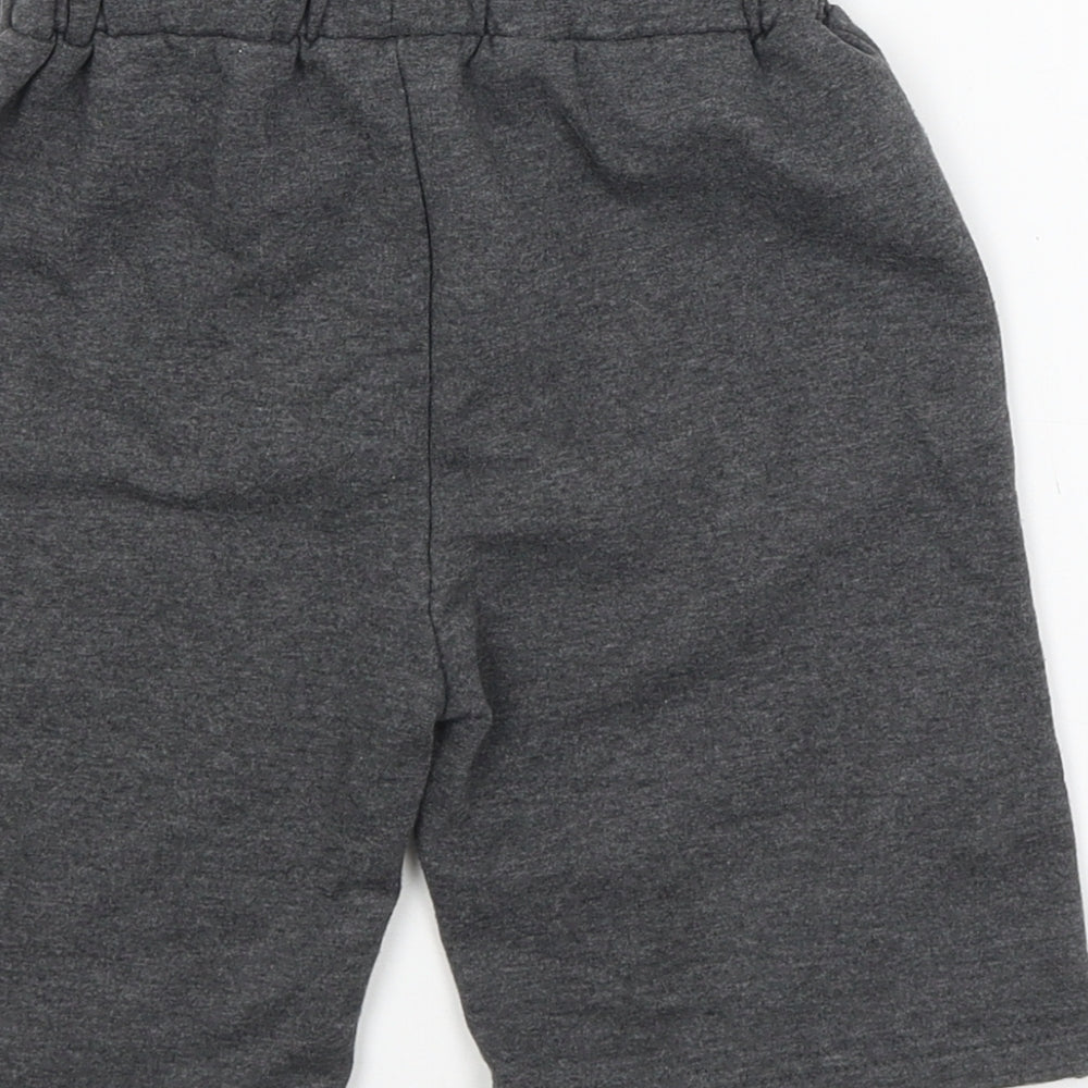 Marvel Boys Grey   Sweat Shorts Size 5 Years - Superheroes
