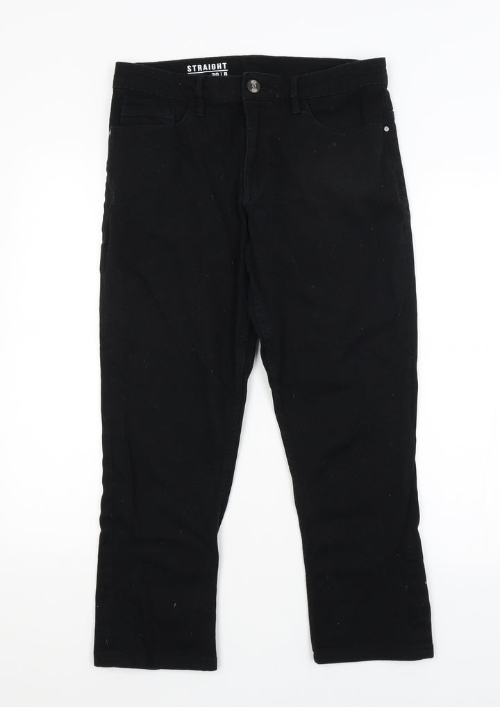 Preworn Mens Black   Straight Jeans Size 30 in L25 in