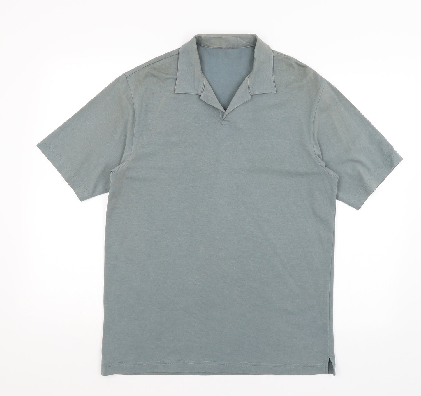 Uni Qlo Mens Blue    T-Shirt Size S