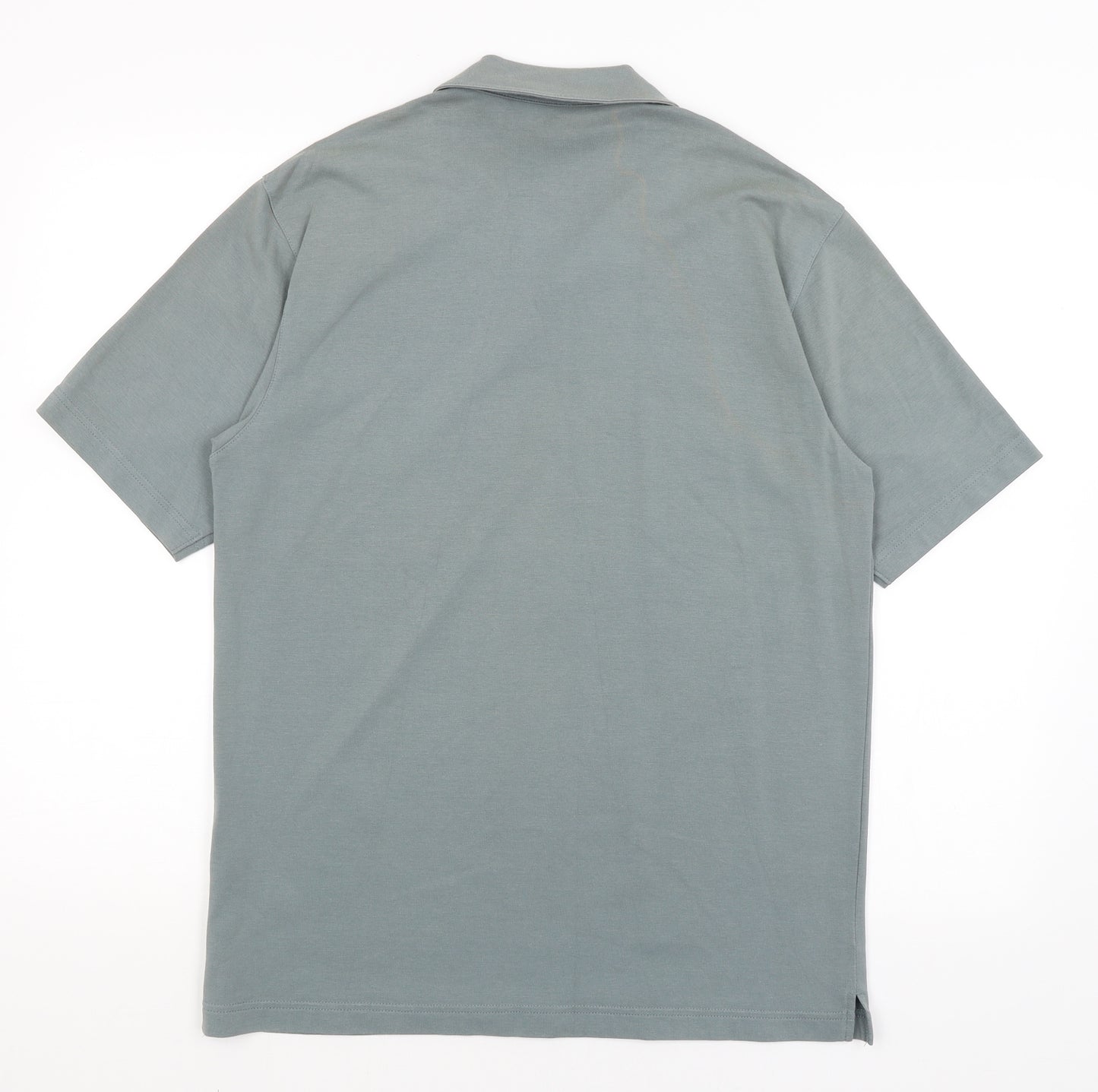 Uni Qlo Mens Blue    T-Shirt Size S