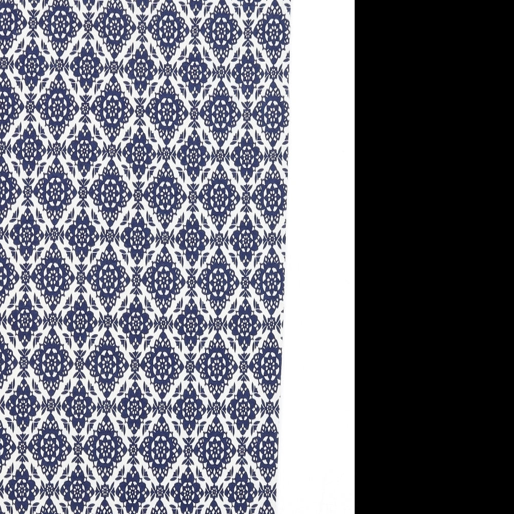Altura Womens Blue Paisley  Maxi Skirt Size 12