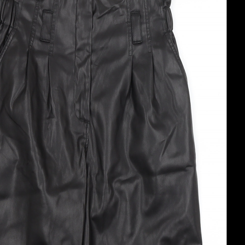 River Island Womens Black   Mom Shorts Size 14