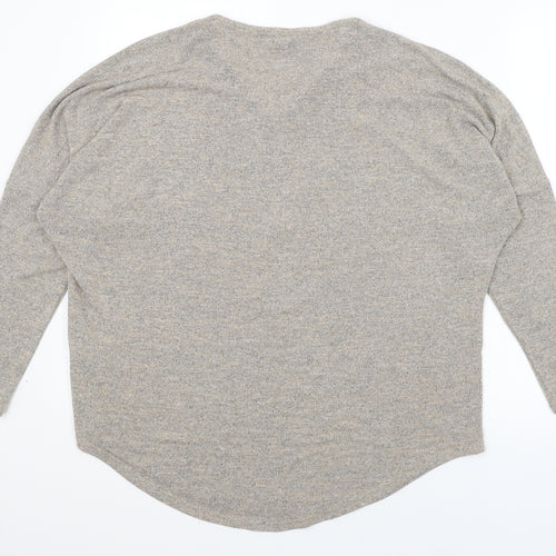 Mandi Womens Beige   Pullover Jumper Size 10