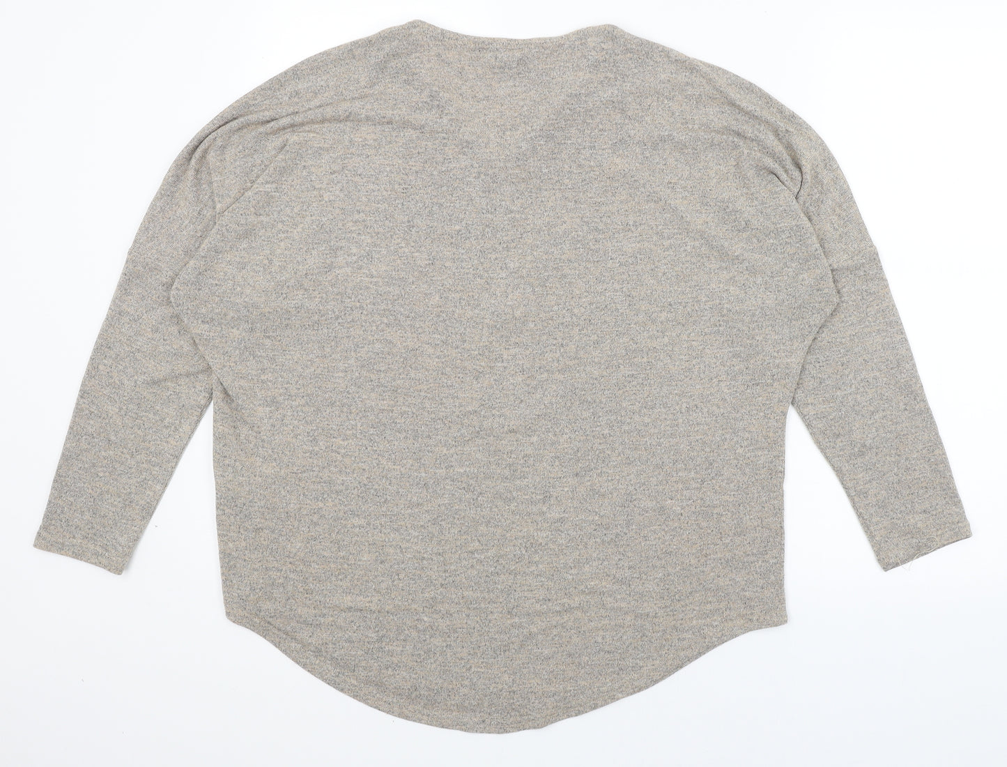 Mandi Womens Beige   Pullover Jumper Size 10