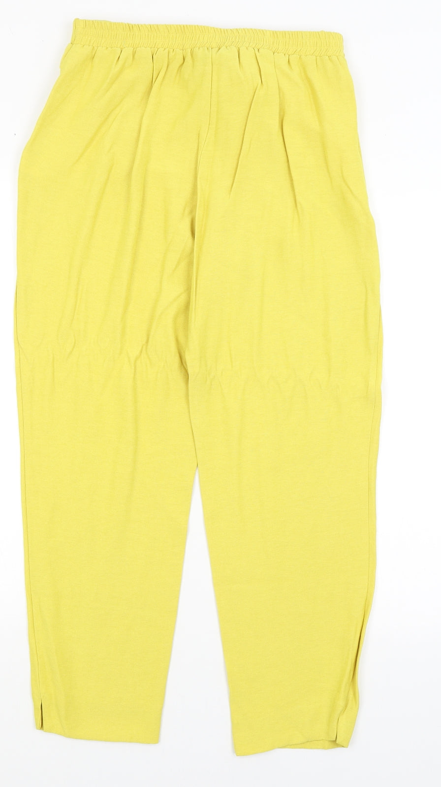River Island Womens Yellow   Trousers  Size 14 L27 in