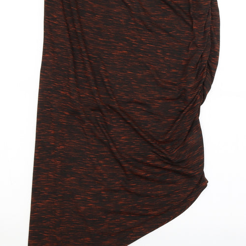 Glamourouse Womens Brown   Bandage Skirt Size 14