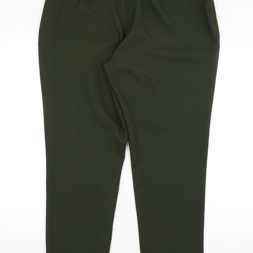 F&F Womens Green   Trousers  Size 16 L28 in