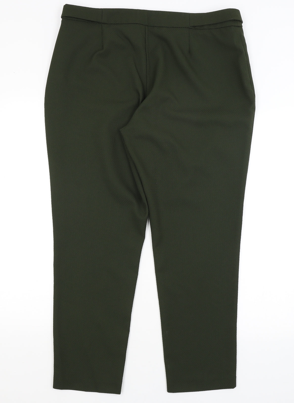 F&F Womens Green   Trousers  Size 16 L28 in