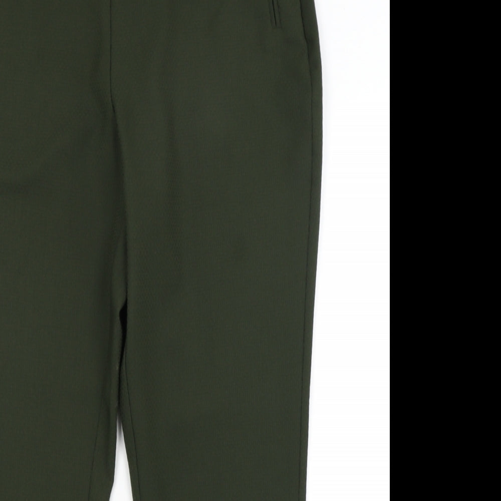 F&F Womens Green   Trousers  Size 16 L28 in