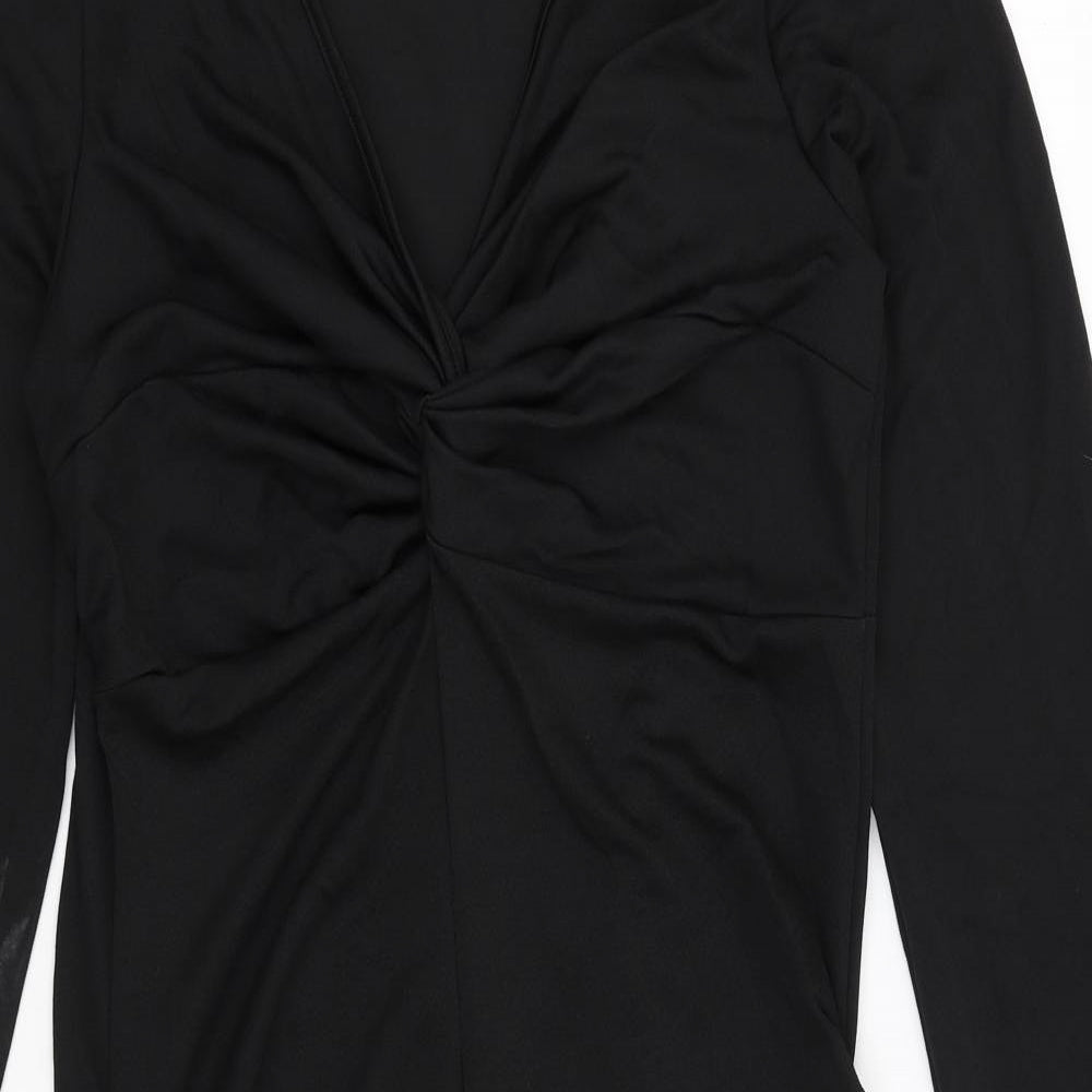 Boohoo Womens Black   Bodycon  Size 16