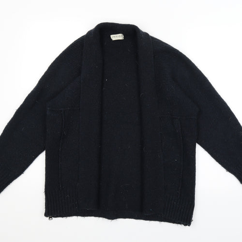 M&S Womens Blue   Wrap Jumper Size M