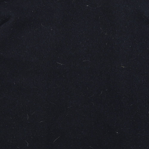 M&S Womens Blue   Wrap Jumper Size M
