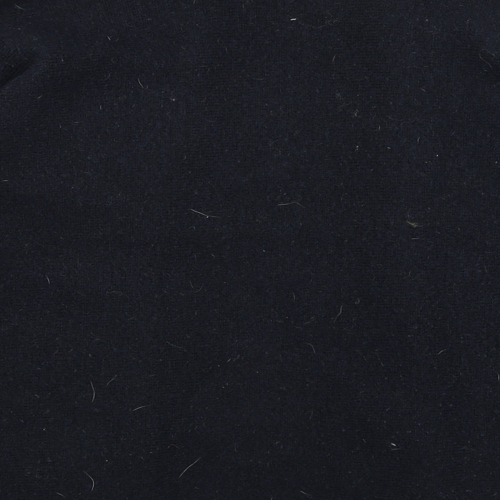 M&S Womens Blue   Wrap Jumper Size M