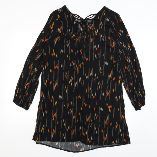 George Womens Black   T-Shirt Dress  Size 16