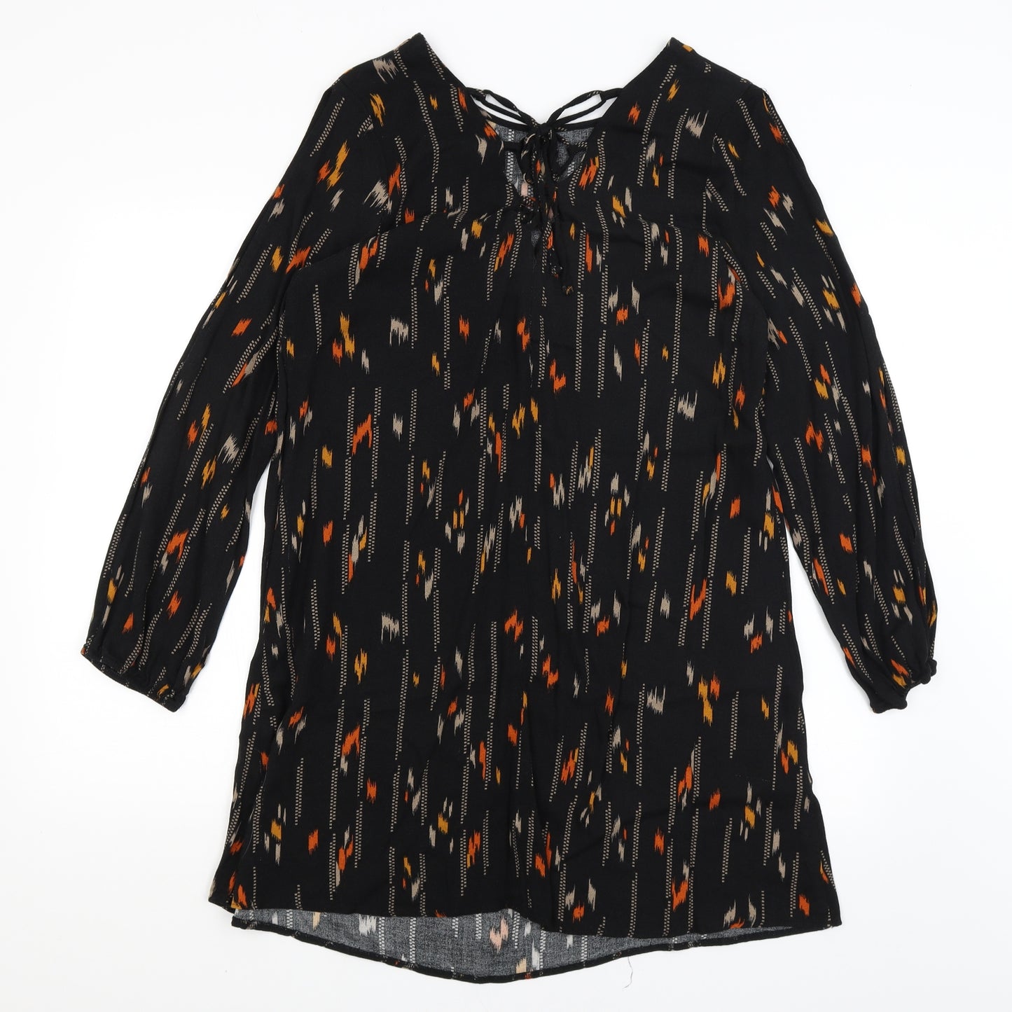 George Womens Black   T-Shirt Dress  Size 16
