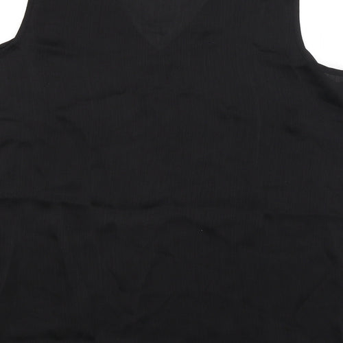 Julipa Womens Black   Basic Tank Size 16