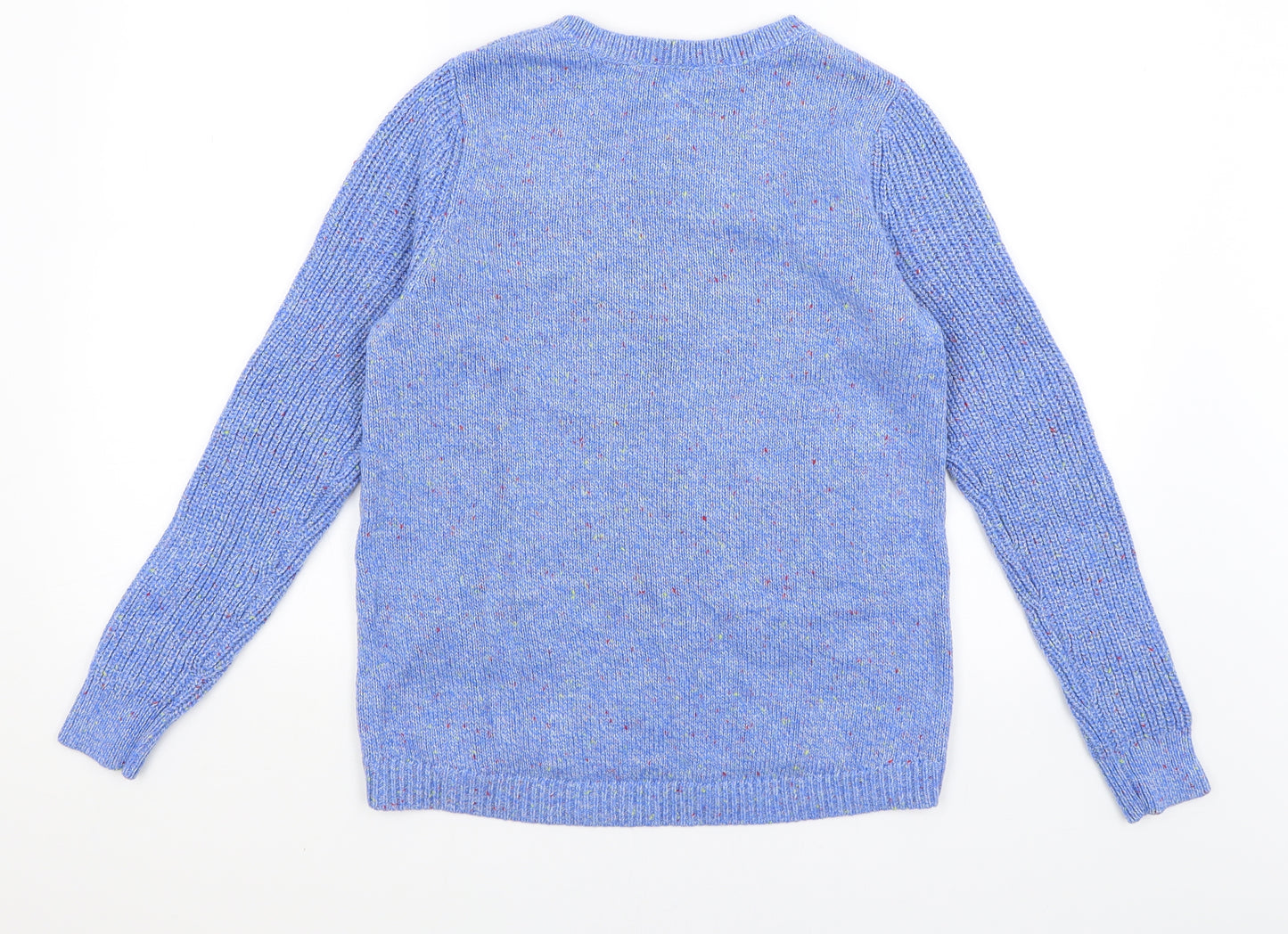 Lands End Mens Blue   Pullover Jumper Size S