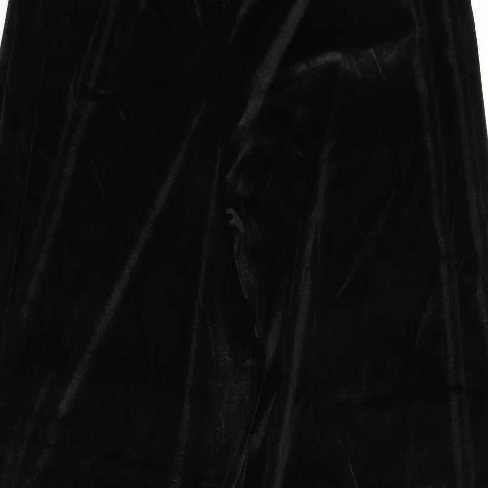 Boohoo Womens Black   Trousers  Size 22 L33 in