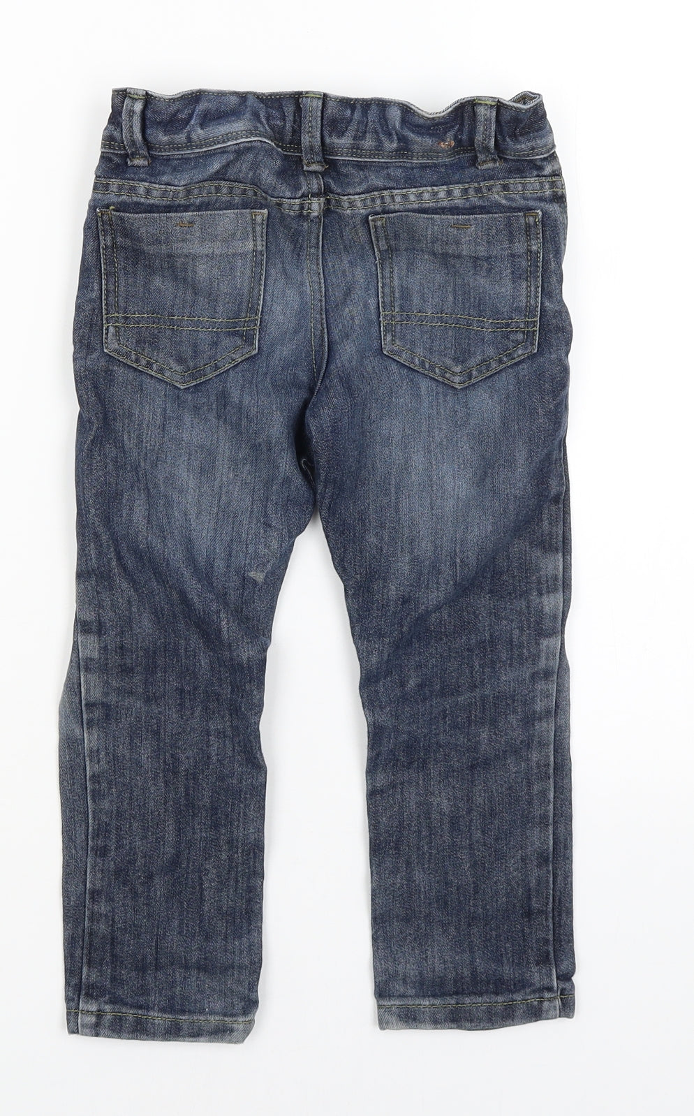 Primark Boys Blue   Straight Jeans Size 4-5 Years